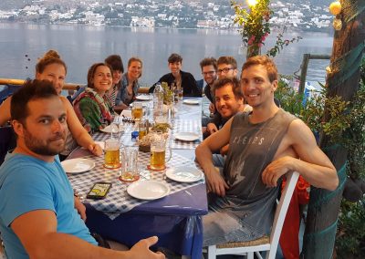 Abendessen auf Telendos