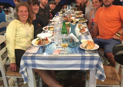 Abendessen bei Miltos