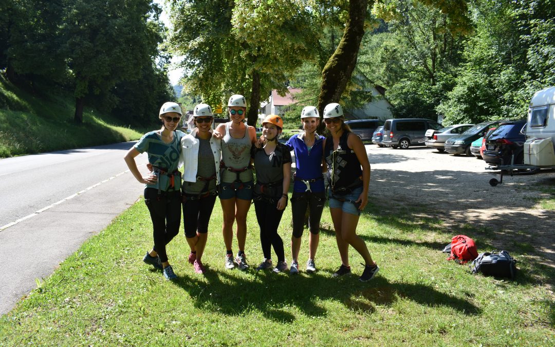 Schnupperklettern zum Jungesellinnenabschied – Juni 2018