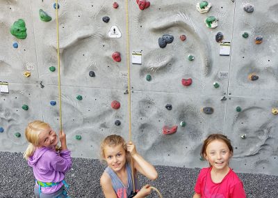 Die 3 Mädels von der Kletterwand