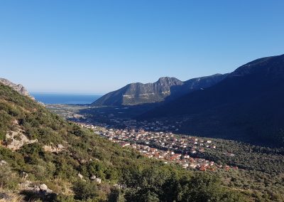 Blick auf Leonidio