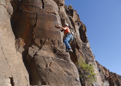 Anne in "Friction Slab" (El Rio)